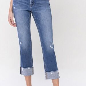 Flying Monkey Blue Straight Leg Jeans